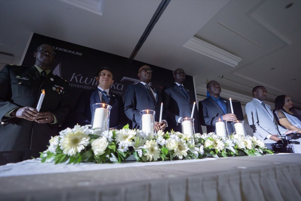 Ruanda'da 31 sene önceki soykırımda hayatını kaybedenler Ankara'da anıldı