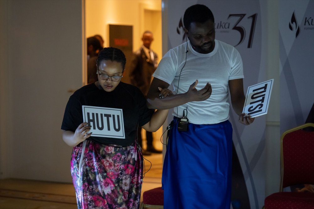 Ruanda'da 31 sene önceki soykırımda hayatını kaybedenler Ankara'da anıldı