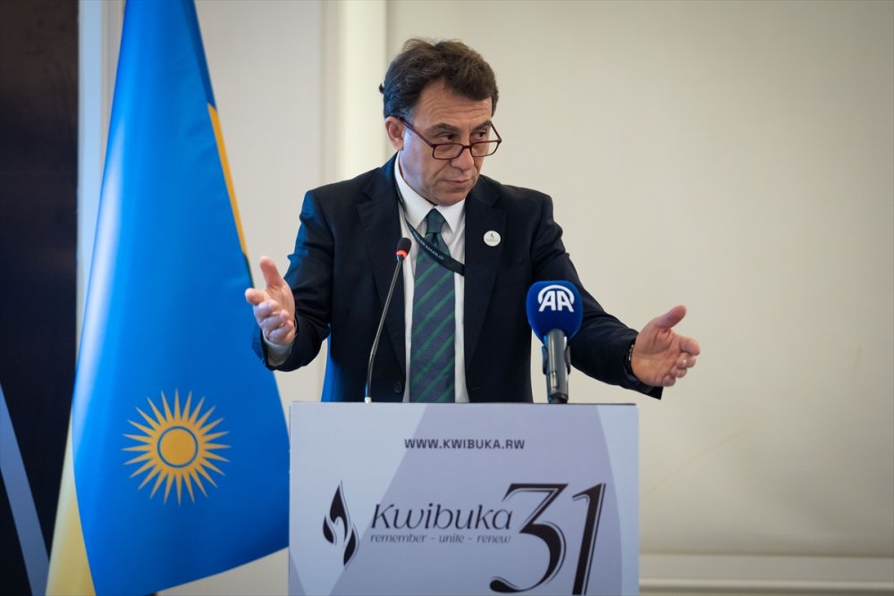 Ruanda'da 31 sene önceki soykırımda hayatını kaybedenler Ankara'da anıldı