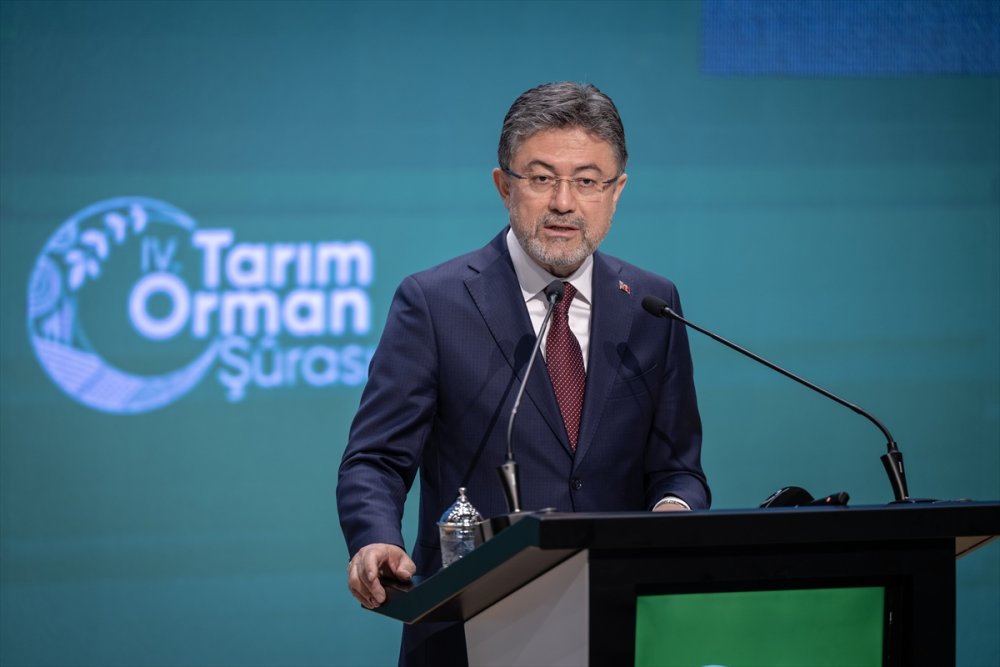 Tarım ve Orman Bakanı Yumaklı, 4. Tarım Orman Şurası'nın açılışında ümitli konuştu: