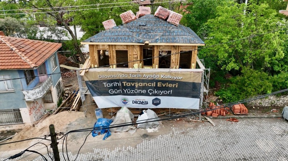 Osmanlı mirası Tavşancıl Evleri restore ediliyor