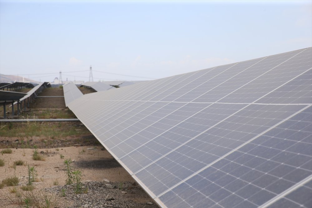 Hatay'ın Erzin İlçesindeki çorak arazi güneş tarlasına dönüştü