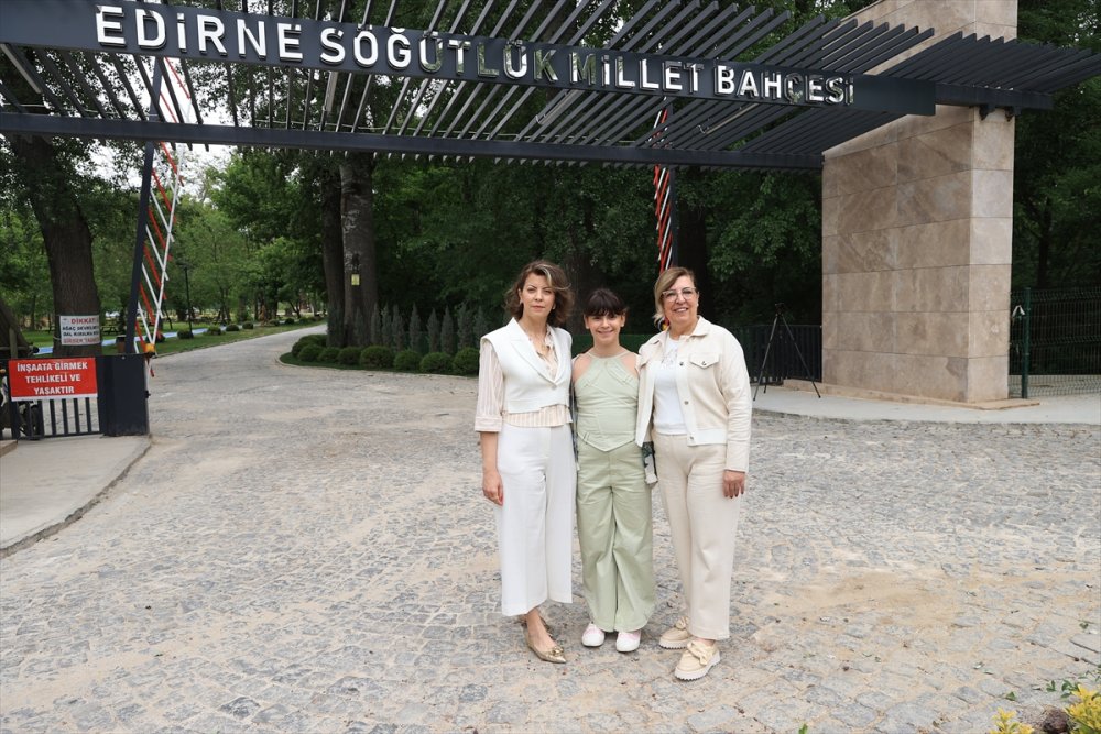 Meriç Nehri ile bütünleşik Edirne Millet Bahçesi yarın açılıyor