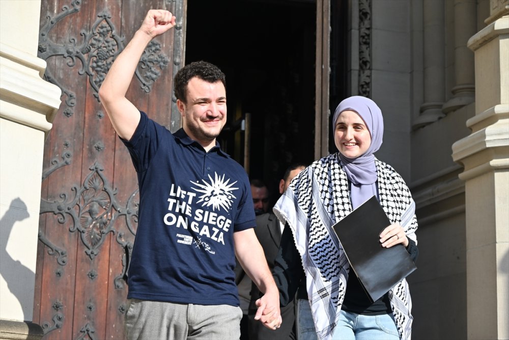 Filistinli aktivist Halil, yaşadıklarına rağmen Filistinlilerin haklarını savunacağını söyledi