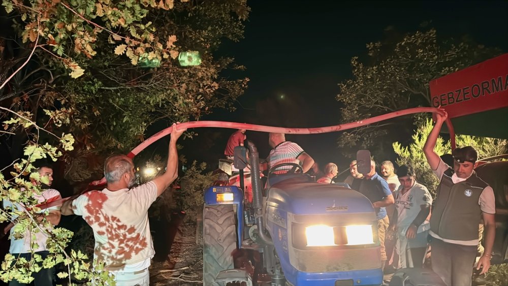 Kocaeli'de ormanlık alanda çıkan yangın kontrol altına alındı