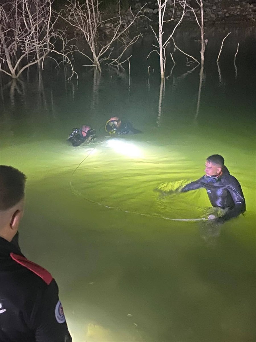 Denizli Buldan’da gölete düşen kişinin cansız bedenine ulaşıldı