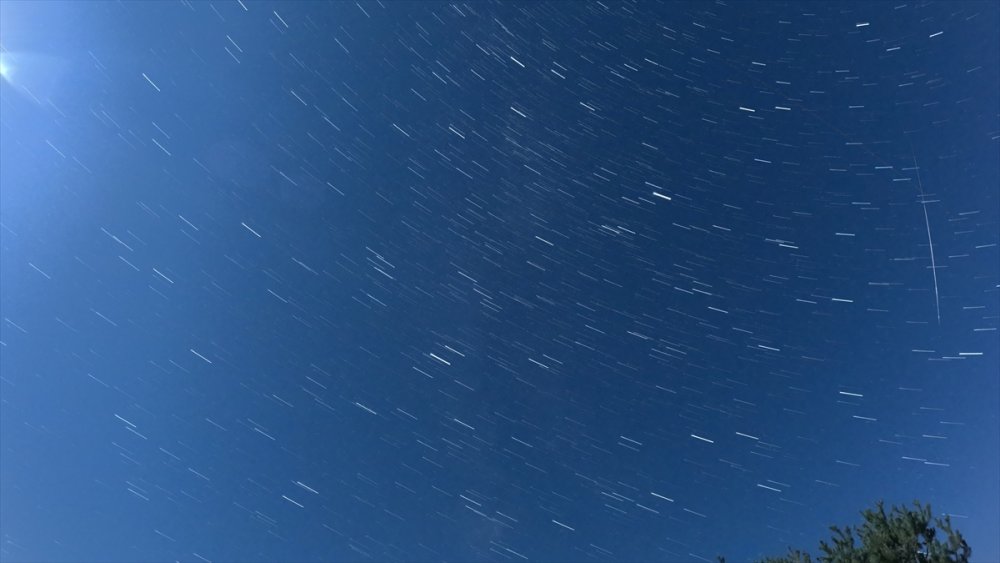 Bolu'da göktaşı yağmuru etkinliği düzenlendi