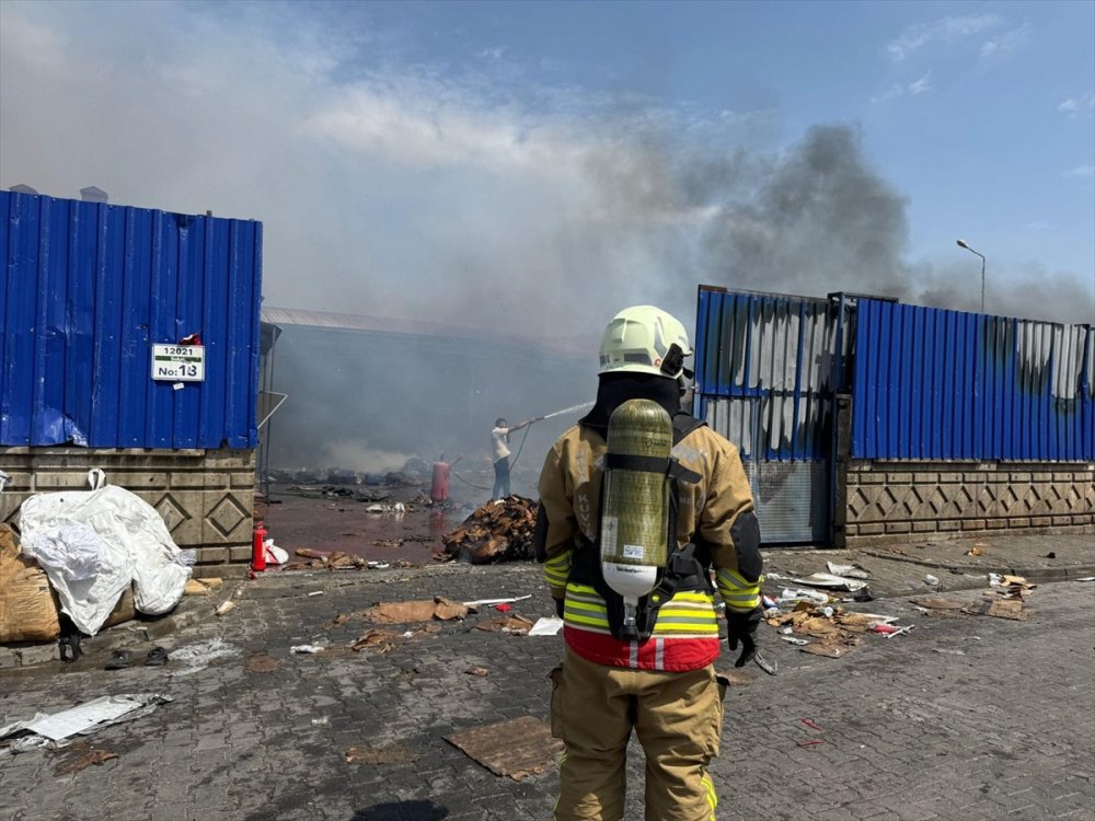 Eskişehir’in Odunpazarı İlçesinde Yangın