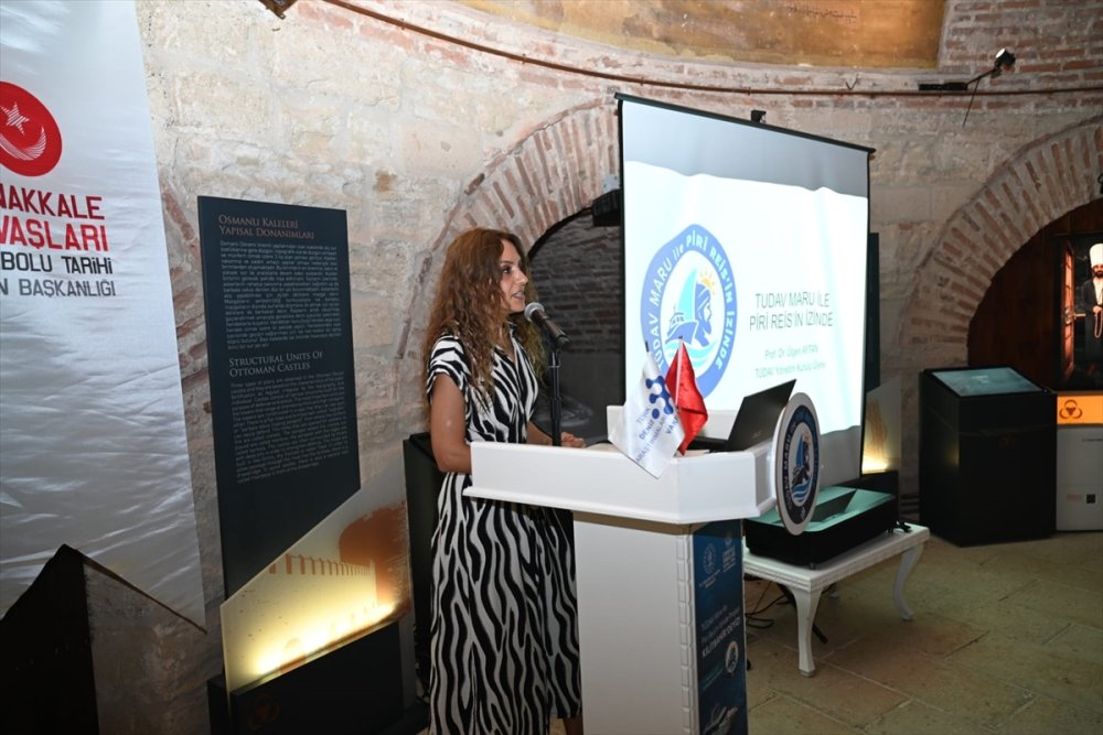 "TÜDAV MARU ile Piri Reis'in İzinde" bilim seferi Çanakkale'den başladı