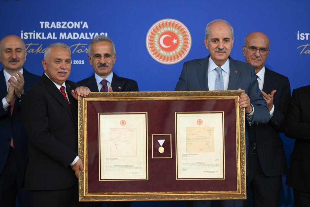 TBMM Başkanı Kurtulmuş, Trabzon'a İstiklal Madalyası Takdim Töreni'nde konuştu: