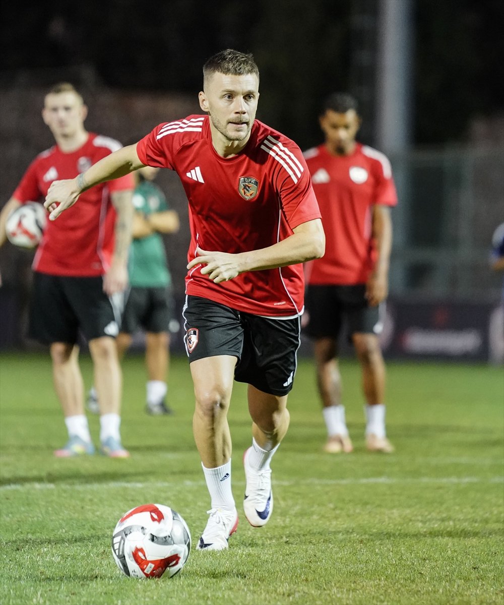 Gaziantep FK, Gençlerbirliği maçının hazırlıklarını tamamladı