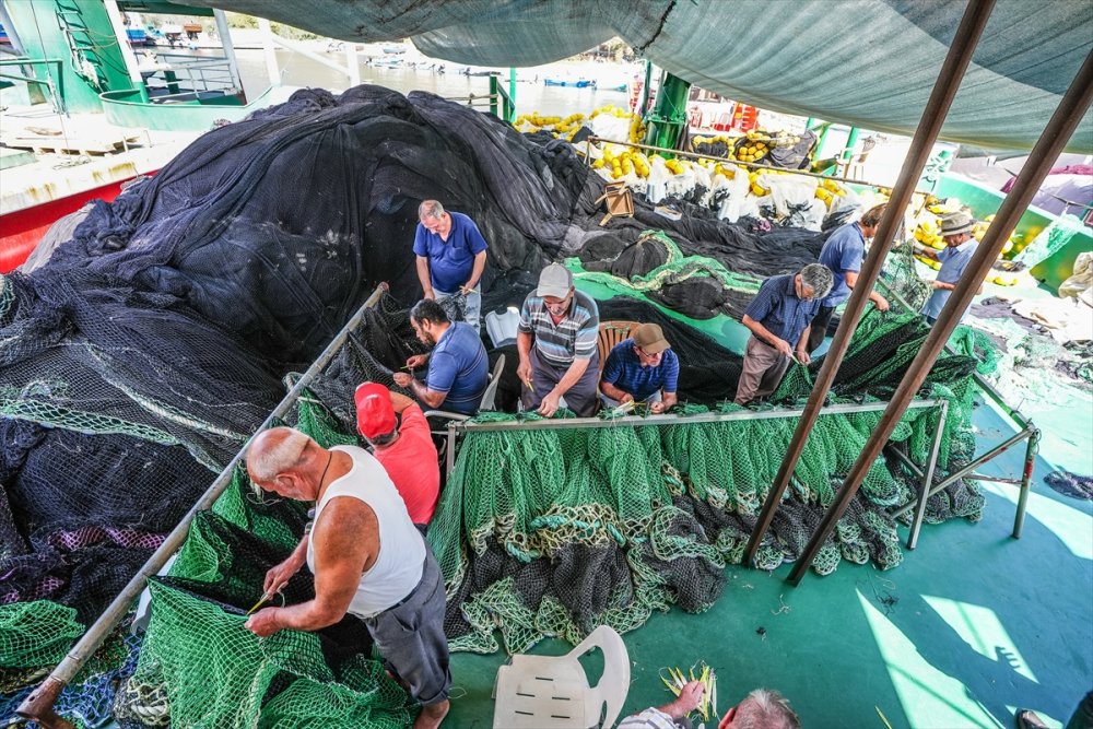 Güney Marmara ve Kuzey Ege'deki balıkçılar "vira bismillah" için hazır