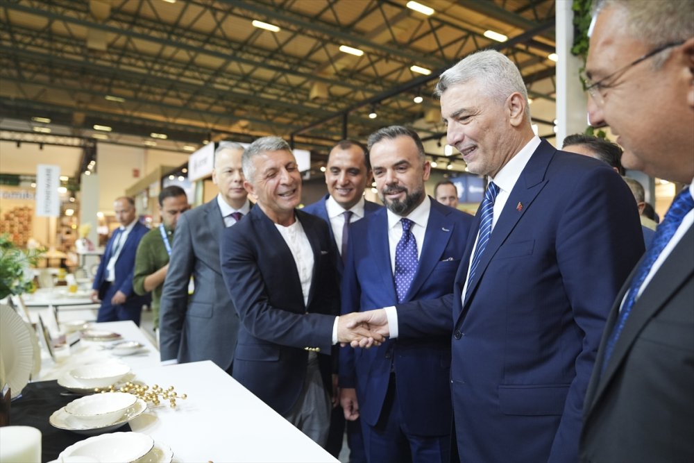 Ticaret Bakanı Ömer Bolat 35. Uluslararası Ev ve Mutfak Eşyaları Fuarı'nın açılışında konuştu: