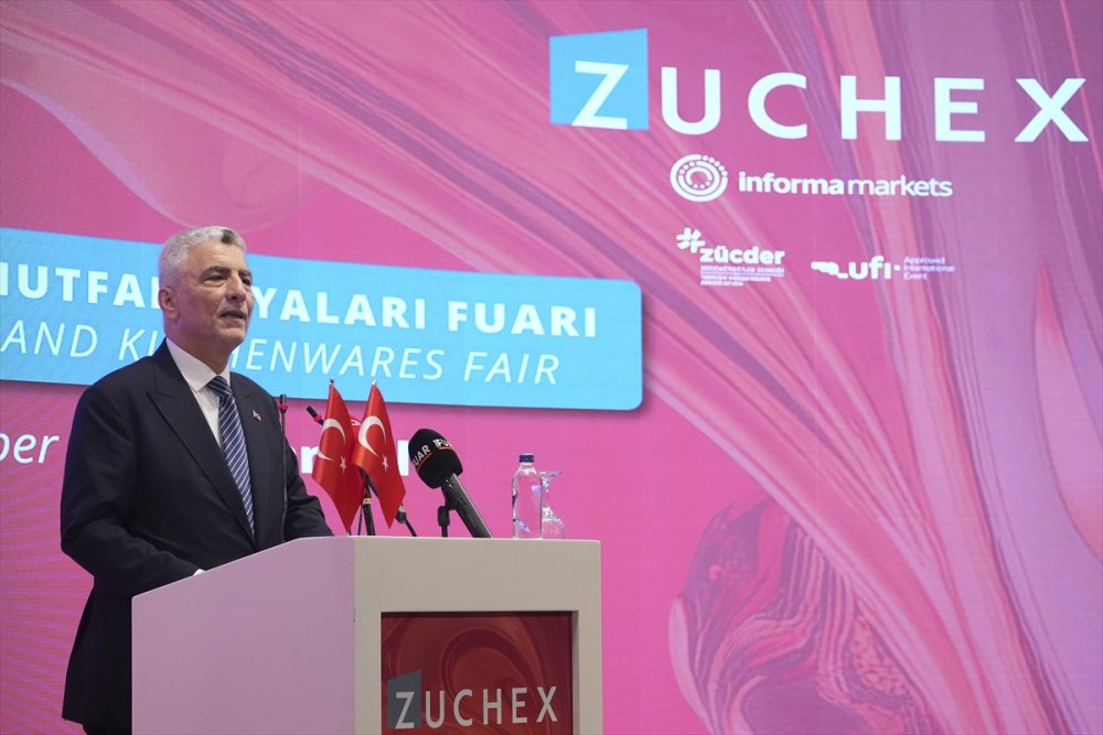 Ticaret Bakanı Ömer Bolat 35. Uluslararası Ev ve Mutfak Eşyaları Fuarı'nın açılışında konuştu: