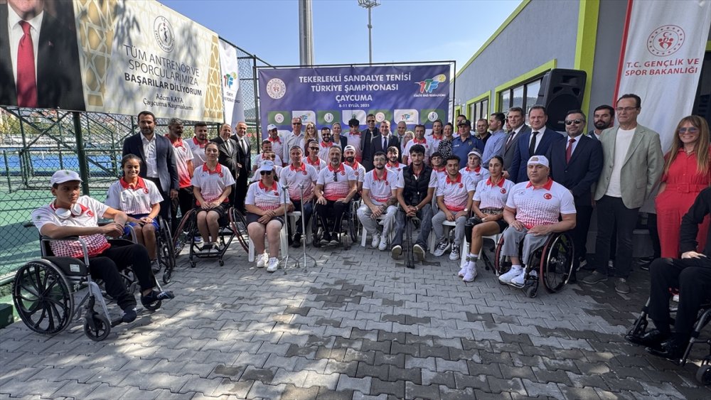 Zonguldak'ta düzenlenen Tekerlekli Sandalye Tenisi Türkiye Şampiyonası sona erdi