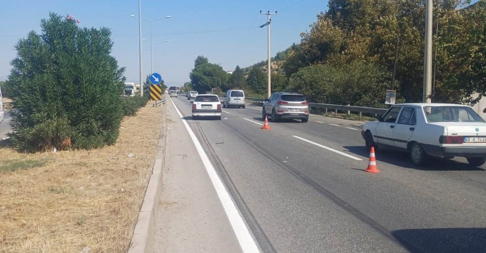 Salihli’de otomobilin çarptığı yaya hayatını kaybetti