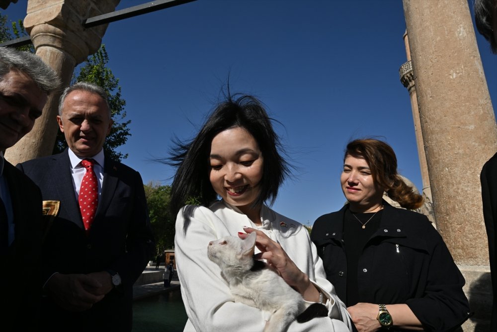 Japonya Prensesi Akiko Mikasa, Balıklıgöl'ü ziyaret etti