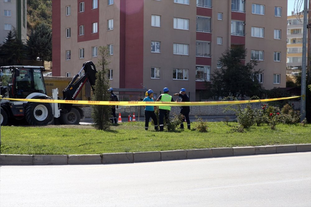 Görünmez Kaza. Kastamonu'da elektrik altyapı çalışması sırasında doğal gaz borusu delindi