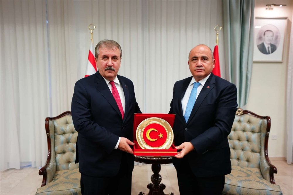 BBP Genel Başkanı Destici, Yavru Vatan KKTC'de temaslarda bulundu