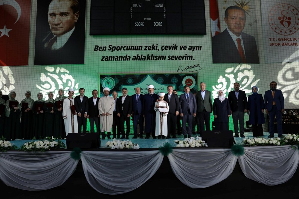 163 hafız için Erzincan'da icazet töreni düzenlendi