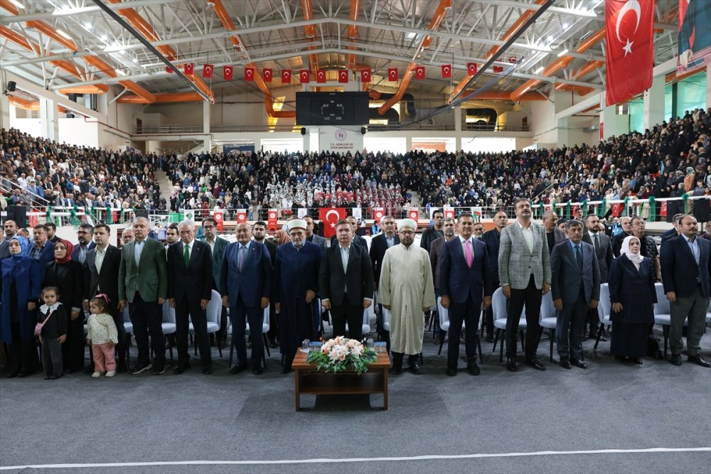 163 hafız için Erzincan'da icazet töreni düzenlendi