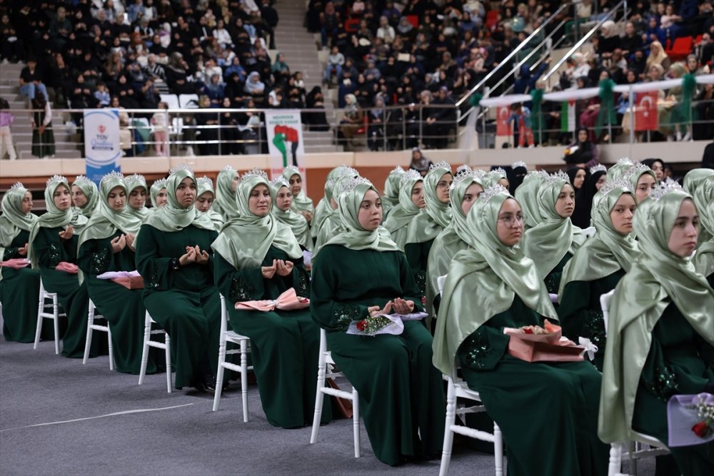 163 hafız için Erzincan'da icazet töreni düzenlendi
