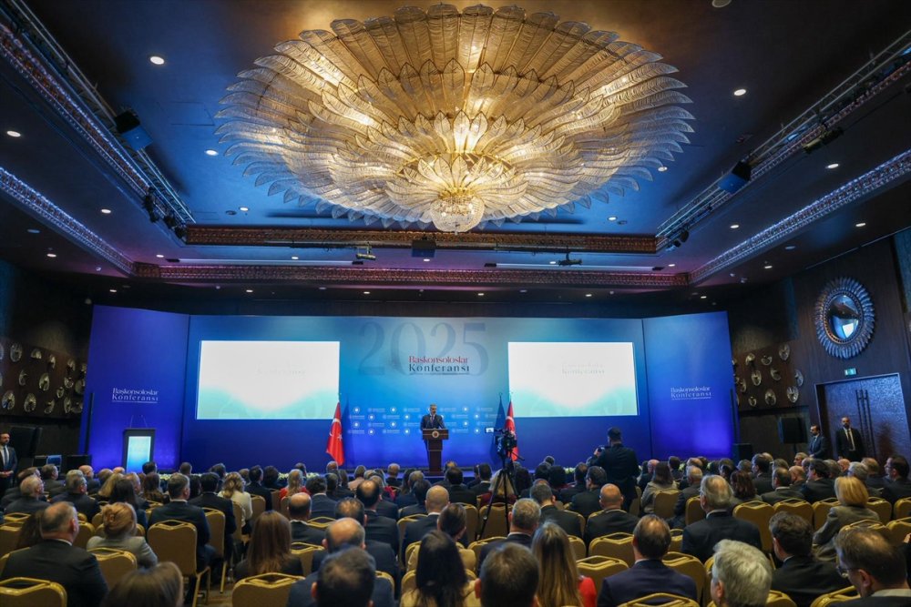 Dışişleri Bakanı Hakan Fidan, Başkonsoloslar Konferansı'nda katılımcılara hitap etti: