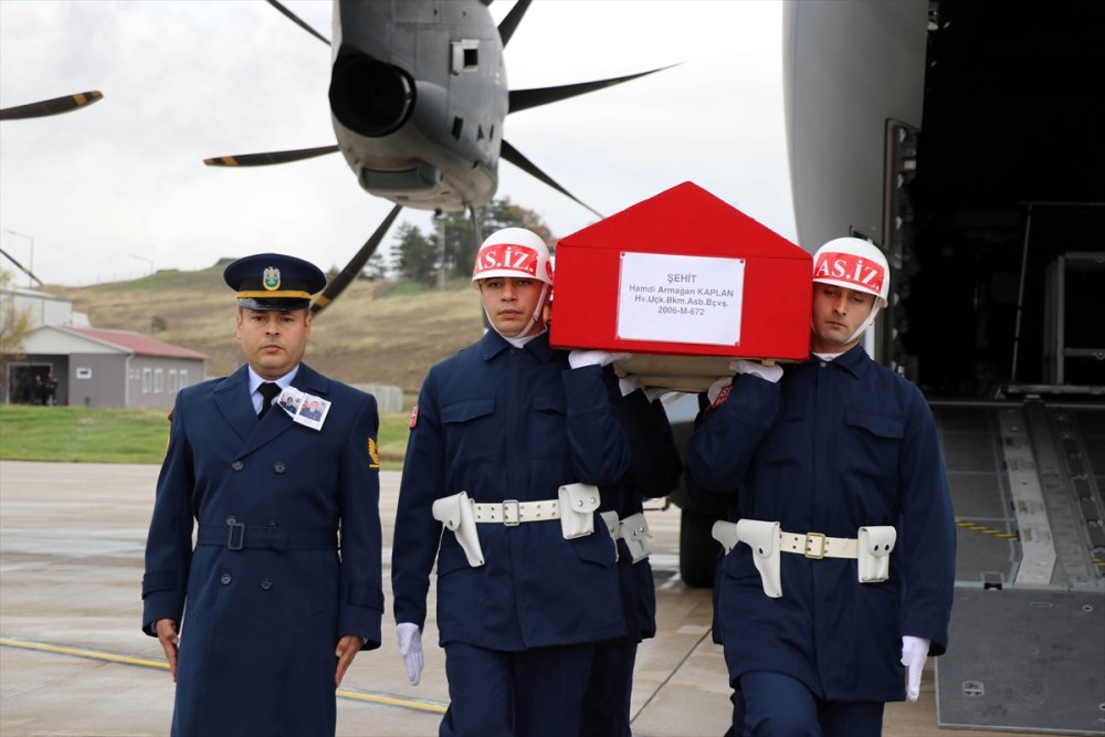 Şehitler tek tek getiriliyor  Kaplan ve İbbiği'nin cenazeleri Amasya'ya getirildi