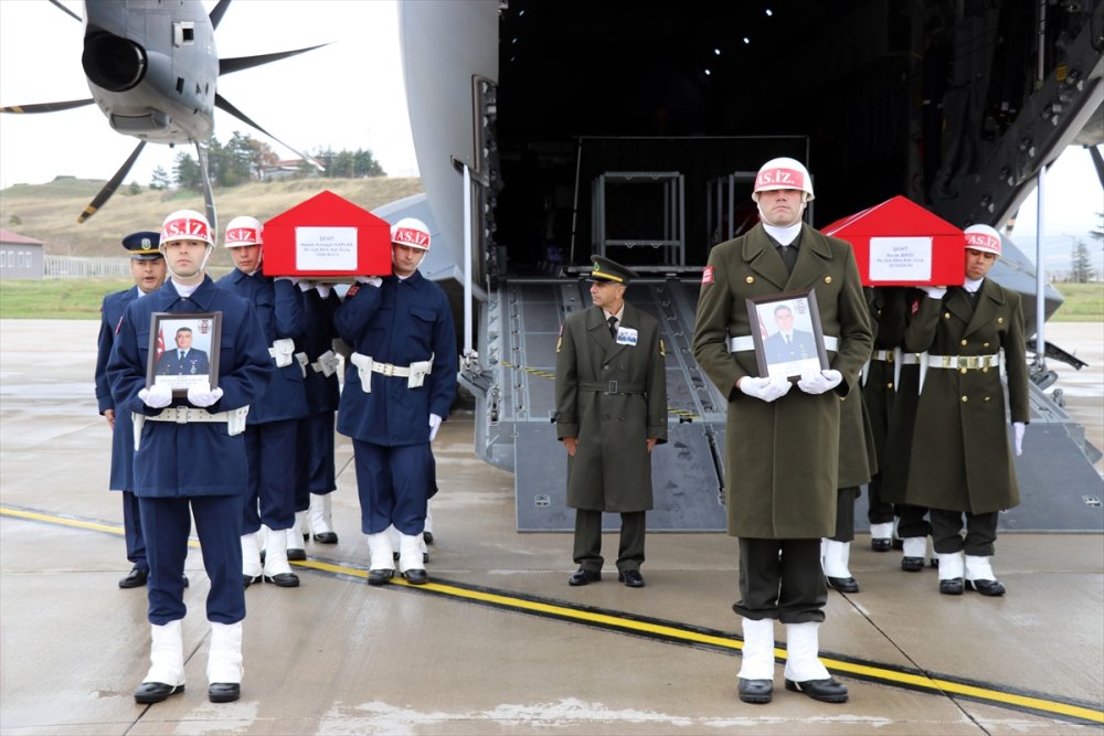 Şehitler tek tek getiriliyor  Kaplan ve İbbiği'nin cenazeleri Amasya'ya getirildi
