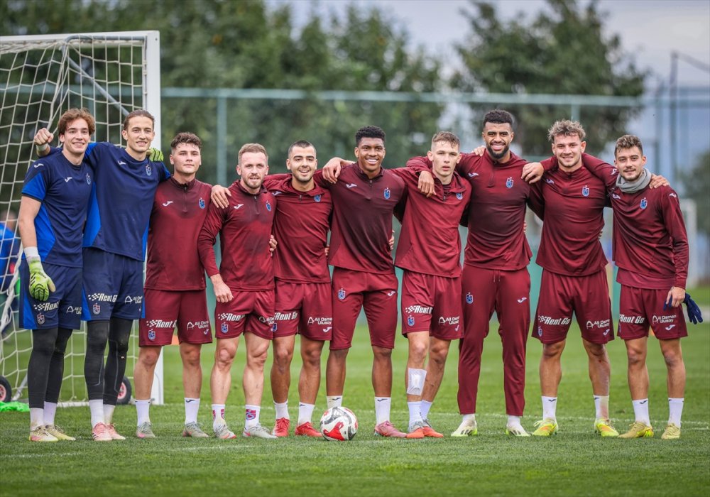Trabzonspor, 13. Haftadaki Başakşehir maçının hazırlıklarını sürdürdü