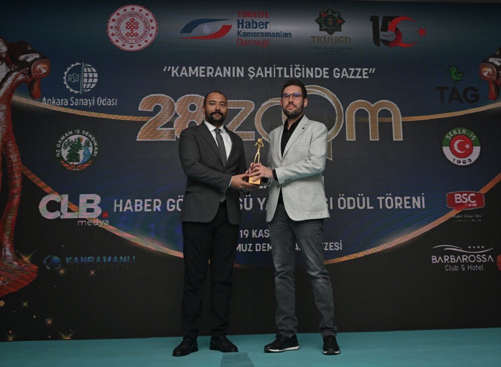 28. Zoom Uluslararası Haber Görüntüleri Yarışması'nda ödüller sahiplerini buldu