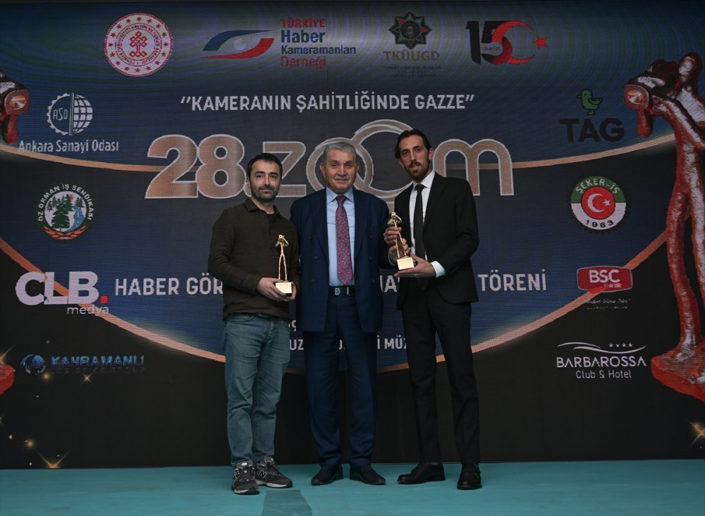 28. Zoom Uluslararası Haber Görüntüleri Yarışması'nda ödüller sahiplerini buldu
