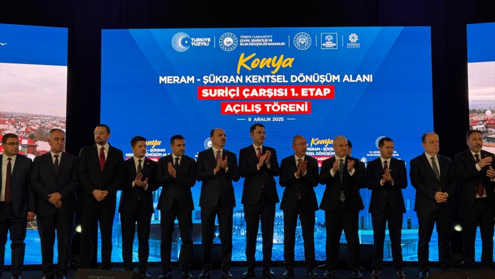 Bakan Kurum “Konya'ya 15 bin 200 konut yapılacak”