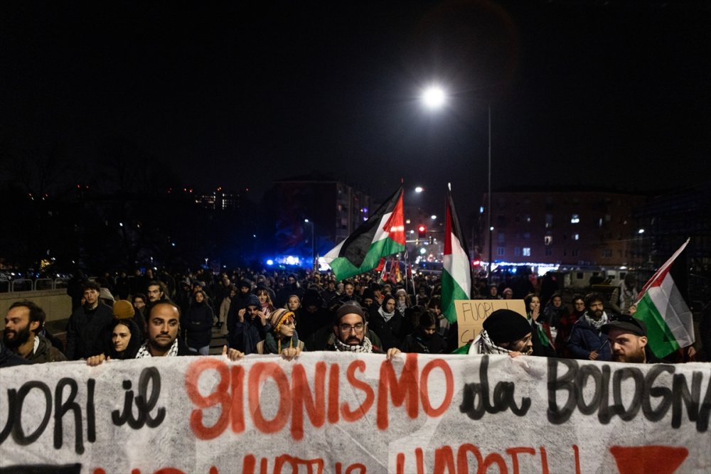 İtalya'da İsrail takımı Hapoel Tel Aviv protesto edildi