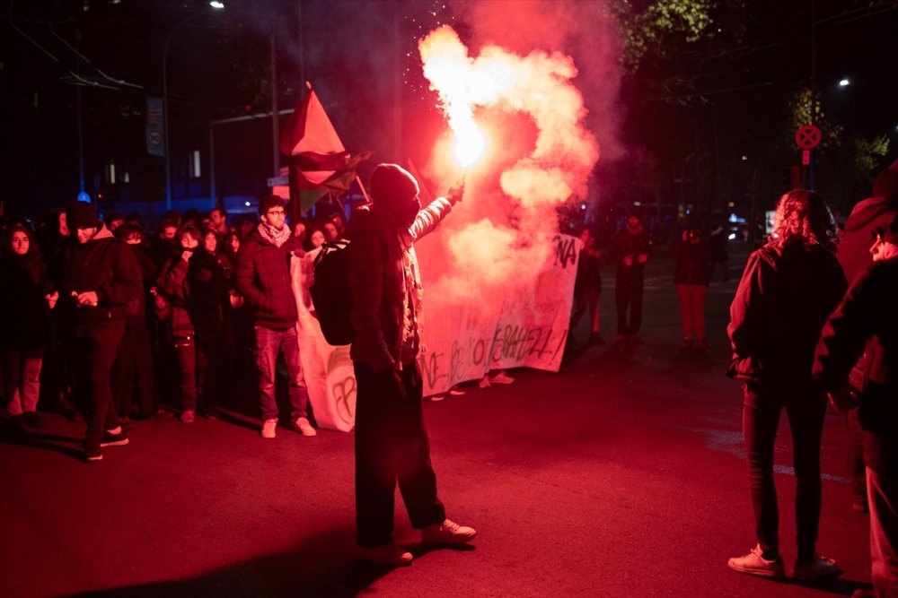 İtalya'da İsrail takımı Hapoel Tel Aviv protesto edildi