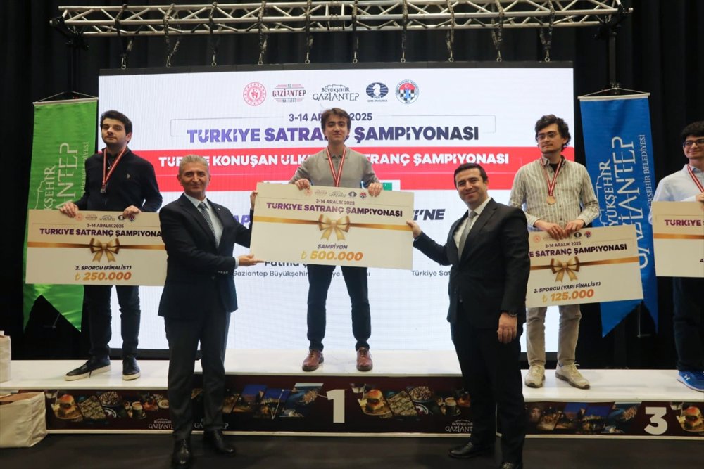 TSF 2025 Türkiye Satranç Şampiyonası sona erdi
